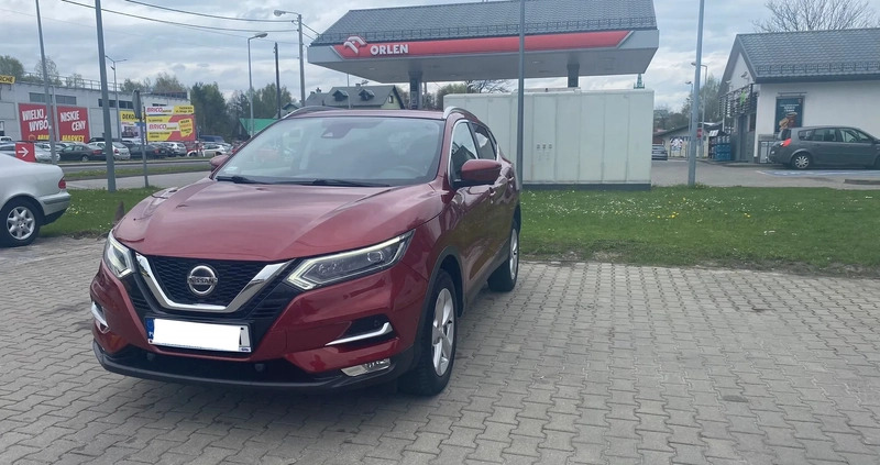 Nissan Qashqai cena 85900 przebieg: 81618, rok produkcji 2019 z Zduńska Wola małe 232